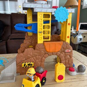 Fisher-Price Little People Work Together Construction Site Playset